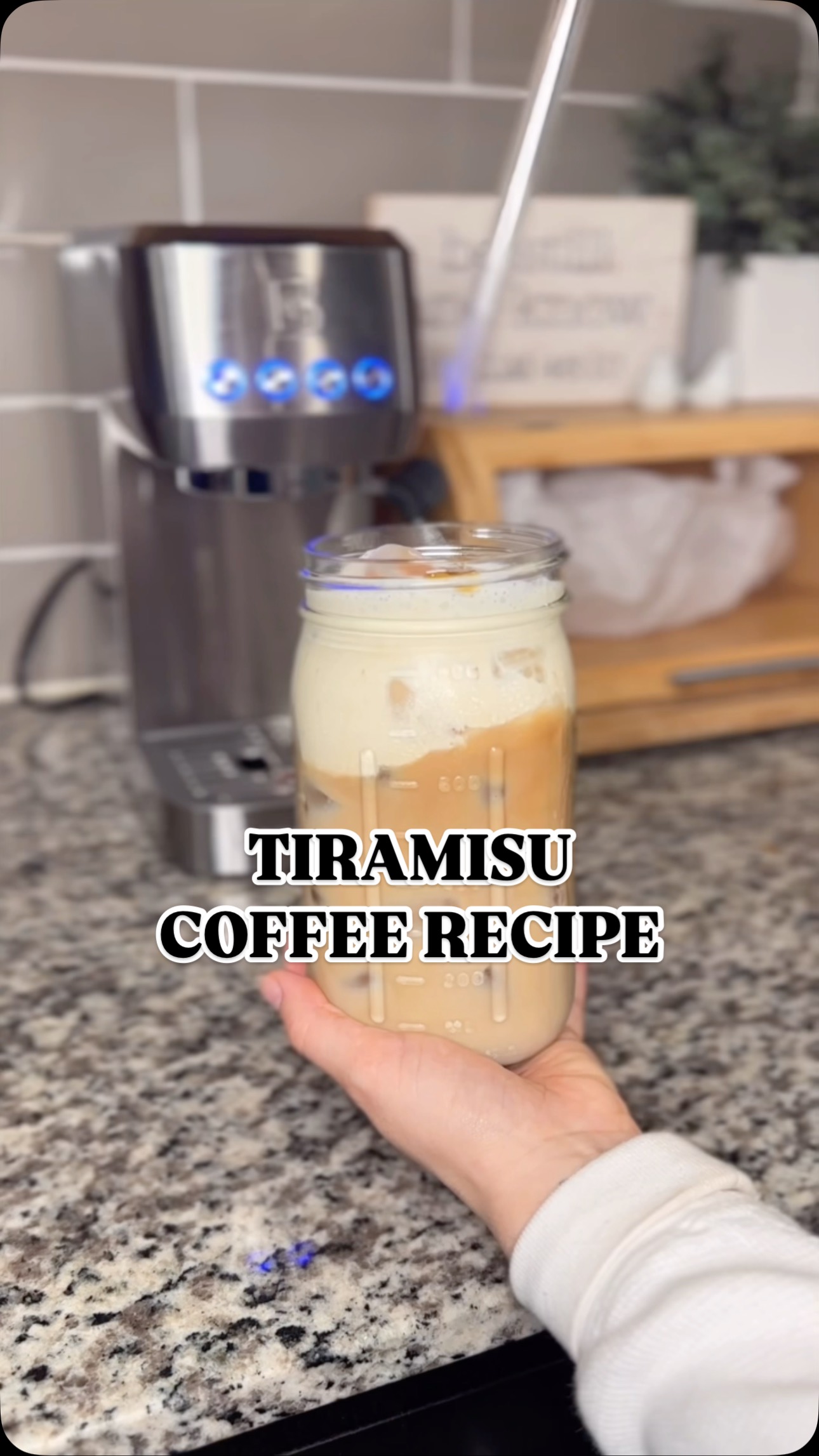 Instagram post by @gracekellyanneats for Casabrews. Caption reads: [...] with my new coffee corner ft. my new....