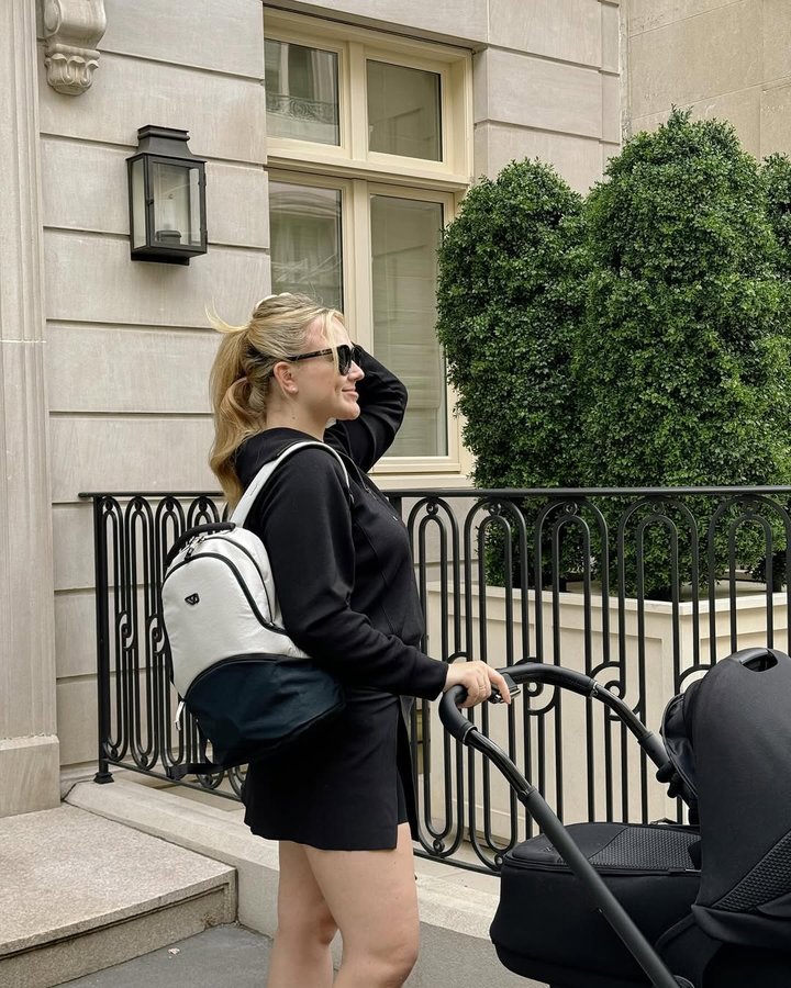 Instagram post by @savvyjanine for WAYB. Caption reads: [...] diapers in the new Mini Pack from....