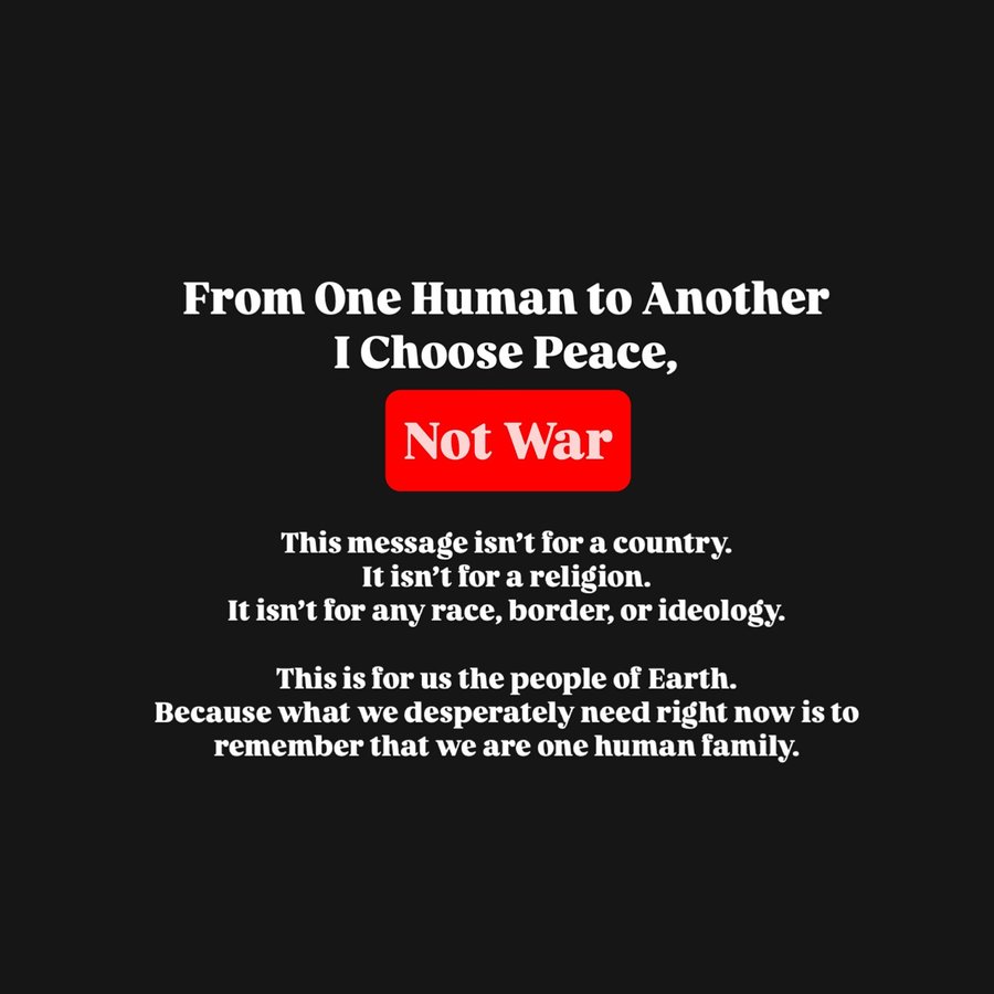 Instagram post by @aaliyalala for Earth. Caption reads: Let Earth Breathe. Let Humanity Heal.

I’m not....