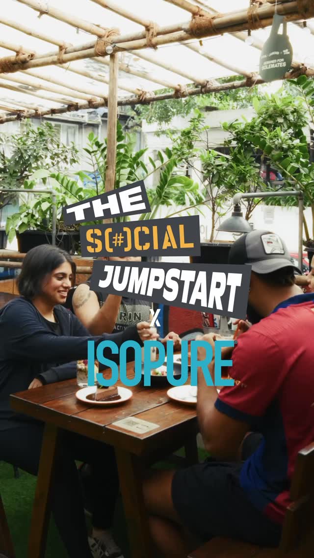 Instagram post by @socialoffline for Isopure. Caption reads: Protein goals are easy to achieve when you’re....