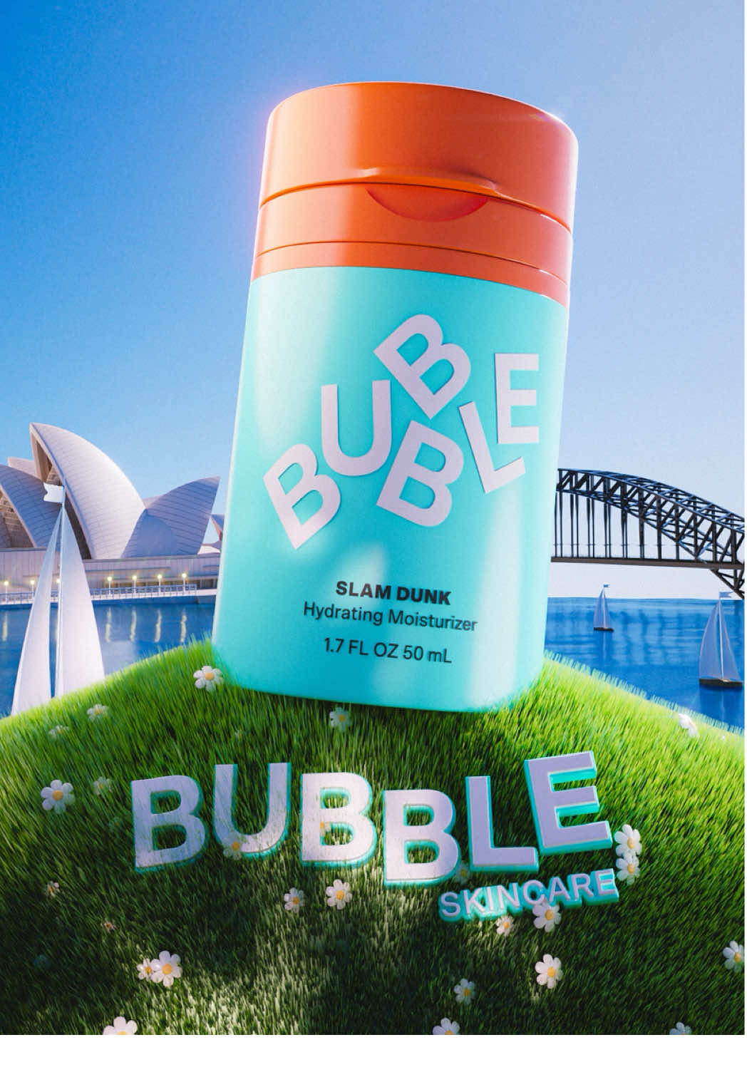 TikTok post by @bubble for Woolworths. Caption reads: HUGE NEWS: Bubble is now available at Woolworths!....