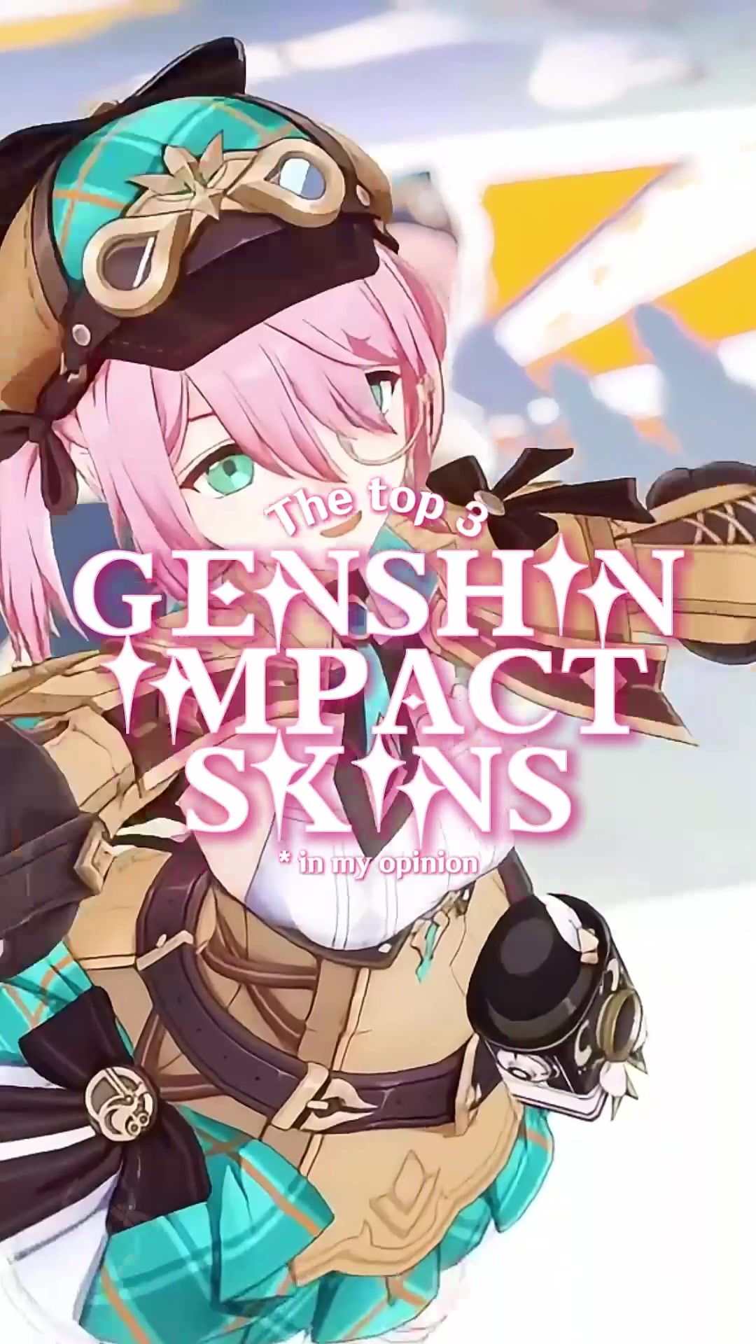 TikTok post by @wattsfl for GenshinCampusEU. Caption reads: Thank you to @GenshinImpact_En for supporting the....