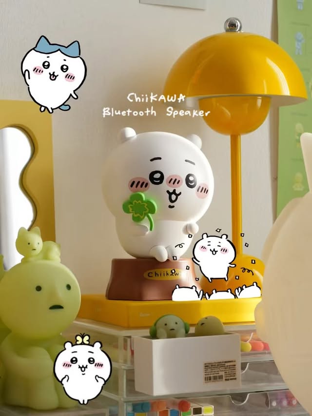 Instagram post by @smiskib for Martube Gift. Caption reads: The cutest ChiiKawa Speaker ever! and yes they....
