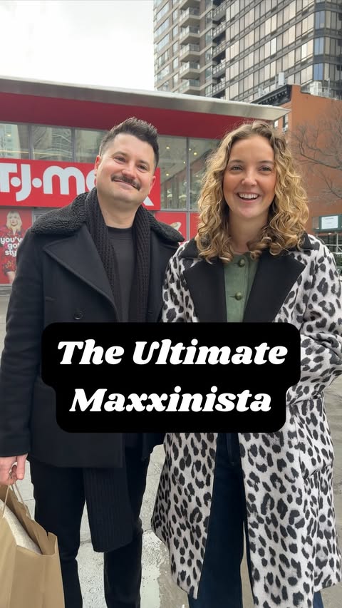 Instagram post by @meetcutesnyc for TJ Maxx. Caption reads: [...] discover the perfect find at @tjmaxx. #ad....