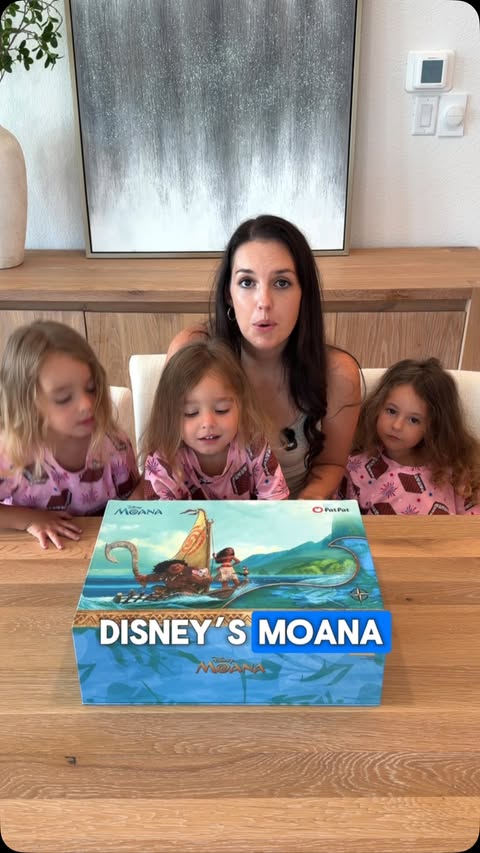 Instagram post by @alissa.s.nelson for PatPat. Caption reads: [...] love this Moana Family Collection from....