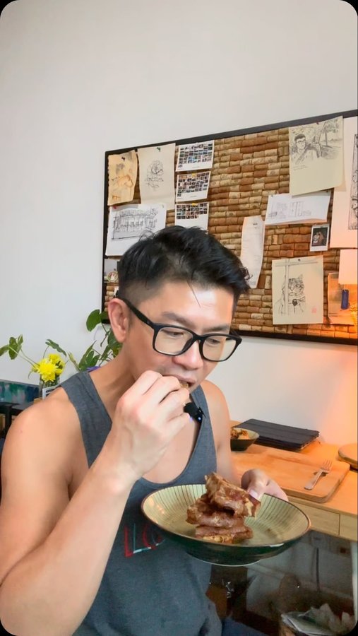 Instagram post by @chef_billho for Oatbedient. Caption reads: Giveaway Alert! I’m partnering with....