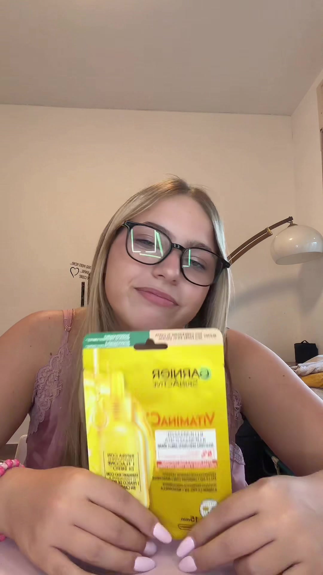 TikTok post by @stefysdramas for garnieritalia. Caption reads: [...] #skincare #haircare @Lorealistar....