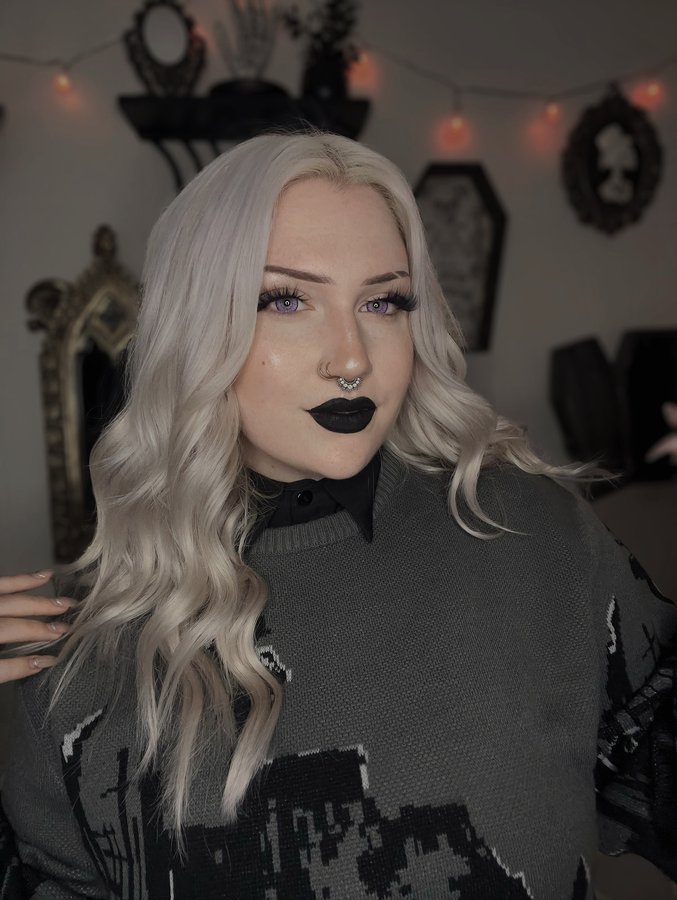 Instagram post by @brynnsideout for Demonia Shoes. Caption reads: i can't wait until it's not 80° outside and i can....