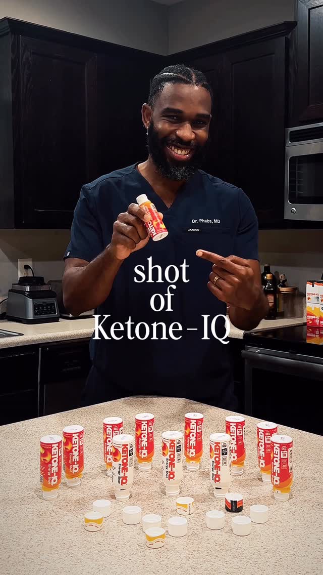 Instagram post by @doctorphabs for Ketone-IQ. Caption reads: Game changer is an understatement. @ketone has....