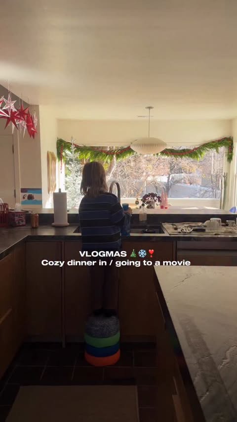 Instagram post by @madagraviet for Blue Apron. Caption reads: If you were wondering what my perfect night looks....