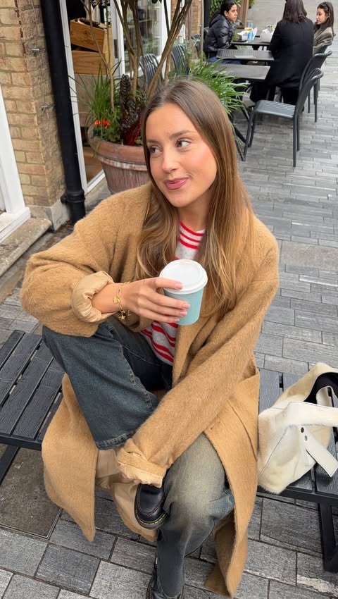 Instagram post by @oliviagraceherring for THOMAS SABO. Caption reads: Ad Get ready with me styling THOMAS SABO Charm....