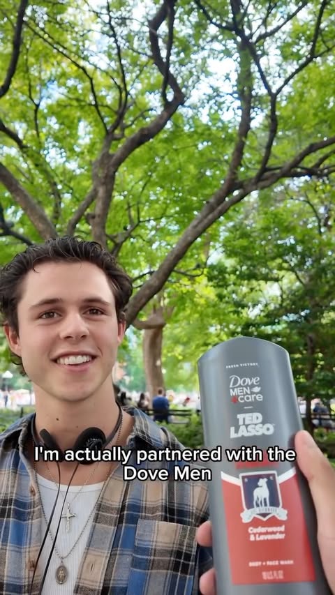 Instagram post by @vinsvision for Dove Men+Care. Caption reads: #DoveMenPartner Today I partnered with....