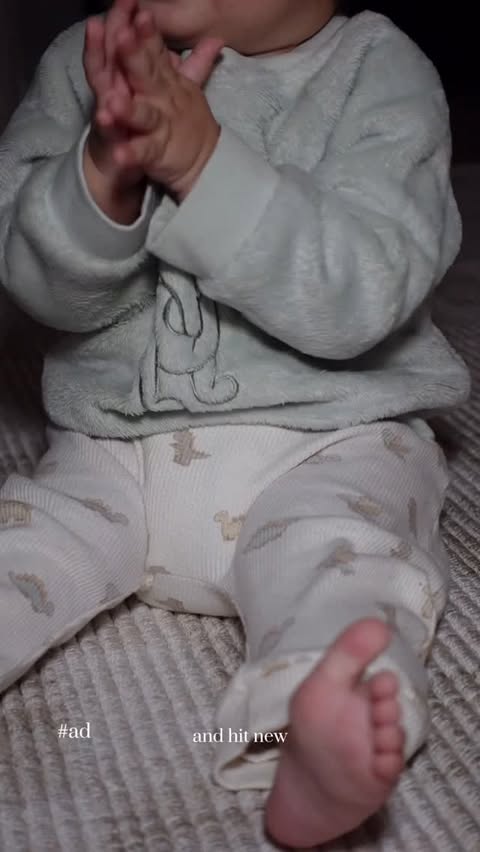 Instagram post by @bushra.kha.n for Enfamil. Caption reads: #enfamilpartner A happy tummy = A happy family🤍....