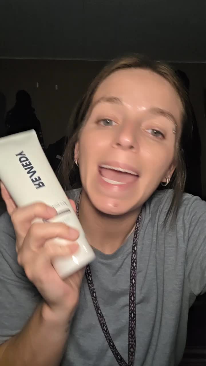 TikTok post by an influencer for Remedy Skin. Caption reads: @Remedy Science #bodybumps #exfoliator #bodyscrub....