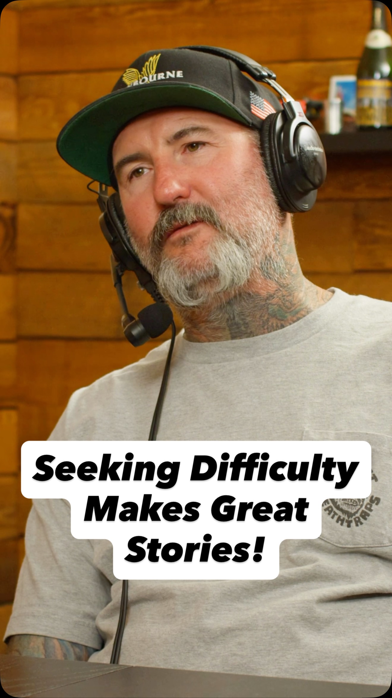 Instagram post by @mattmartelli for Biltwell. Caption reads: The best stories never come from sitting on the....