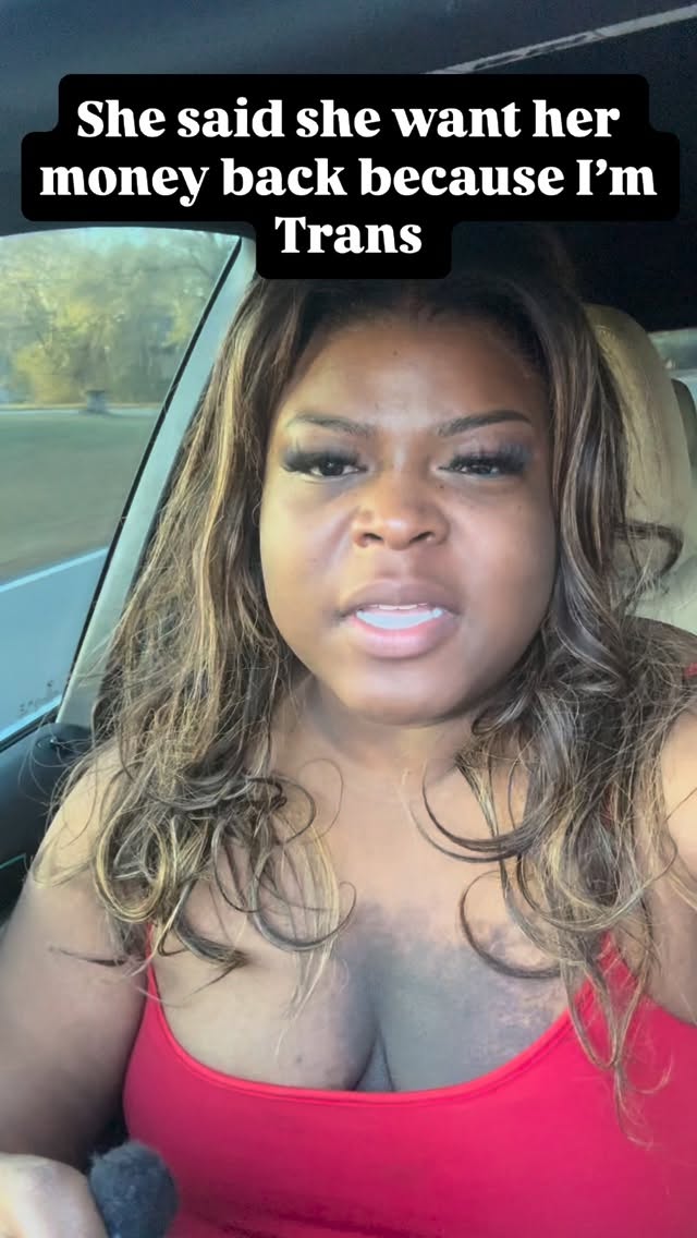 Instagram post by @msjbold for Booksy. Caption reads: Should I send her back all her money and keep the....