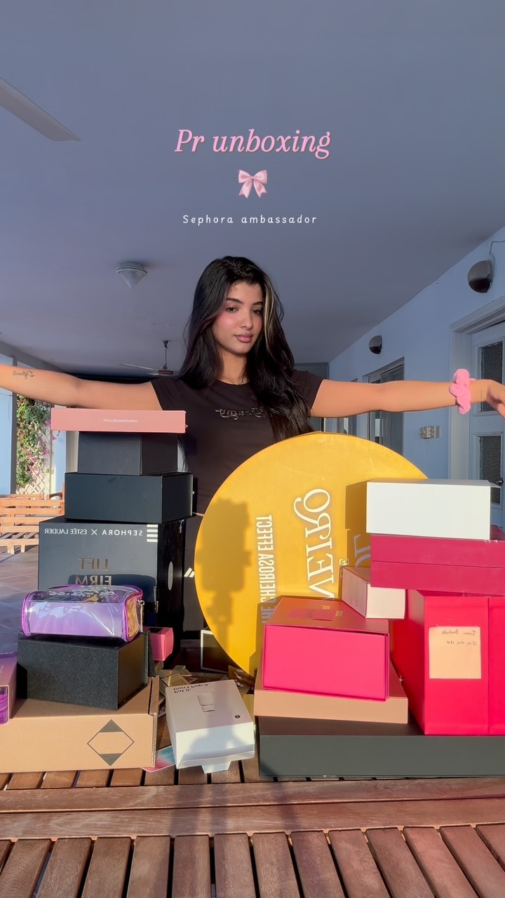 Instagram post by @kingemn for MAKEUP BY MARIO. Caption reads: luckiest girl 🥰🎀 

SOOO many new brands now only....