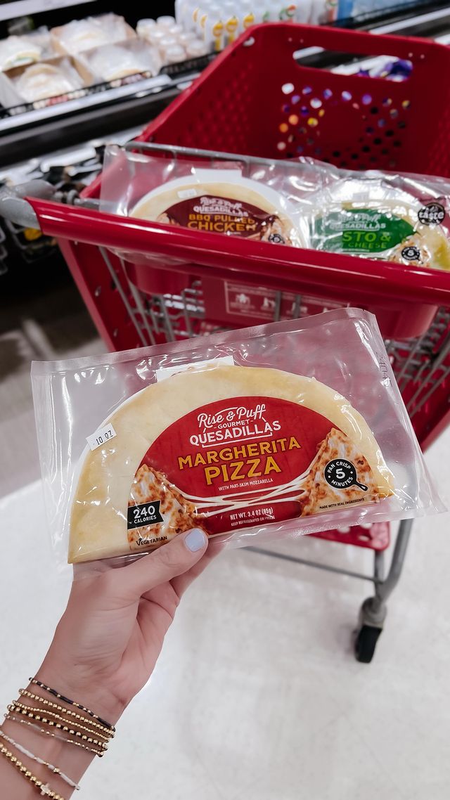 Instagram post by @target_cheer for Rise & Puff. Caption reads: Wanting a quick, healthy, and convenient meal?!....