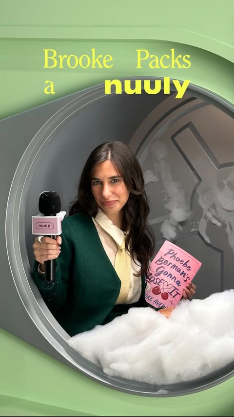 Instagram post by @brookeaverick for Nuuly. Caption reads: I like the way you think, Lauren @nuuly.