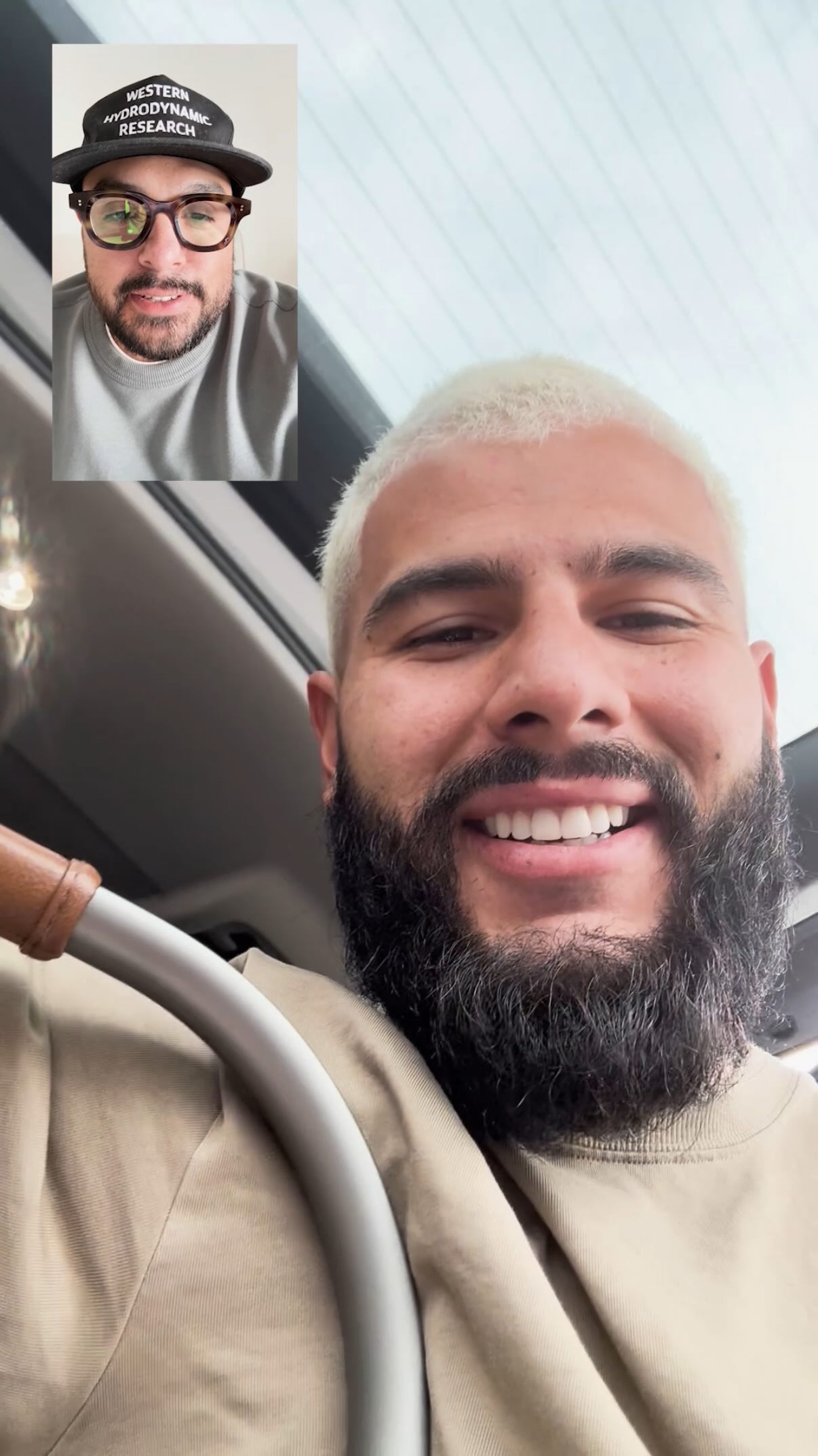 Instagram post by @joegonzales.co for ByHeart. Caption reads: Dynamic duo energy. Being dads means checking in....