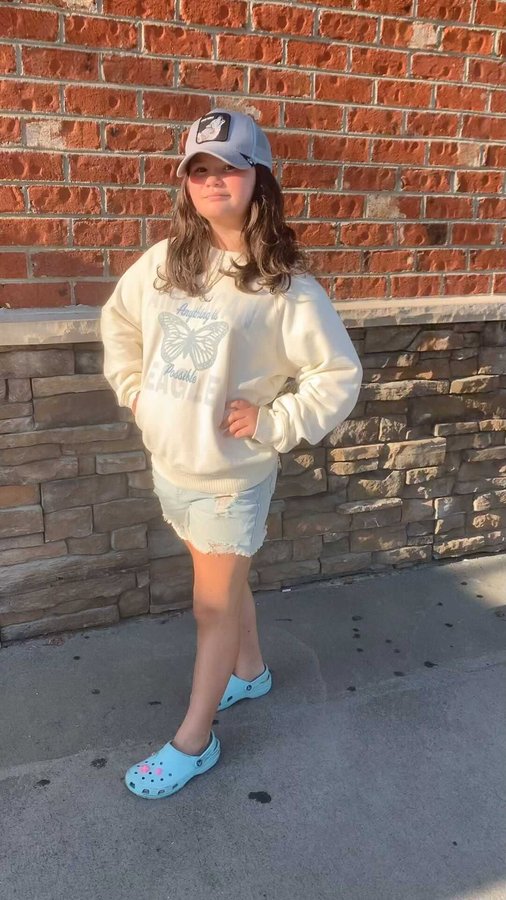 Instagram post by @addysonbenson7 for Goorin Bros.. Caption reads: [...] the “Lone Wolf Trucker Hat” by @goorinbros....