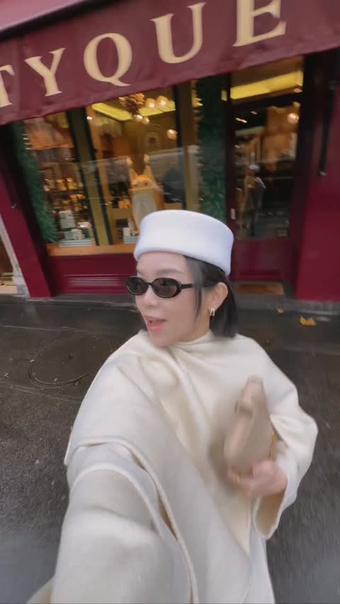 Instagram post by @willamazing for Diptyque. Caption reads: They say Paris is a good idea. 😌 72 hours with....