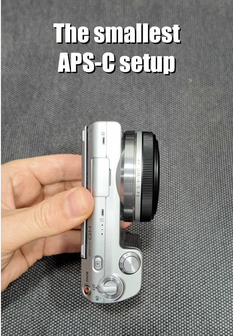 TikTok post by @shuttario for Viltrox. Caption reads: [...] autofocus). Camera: Sony NEX-5 Lens: Viltrox....