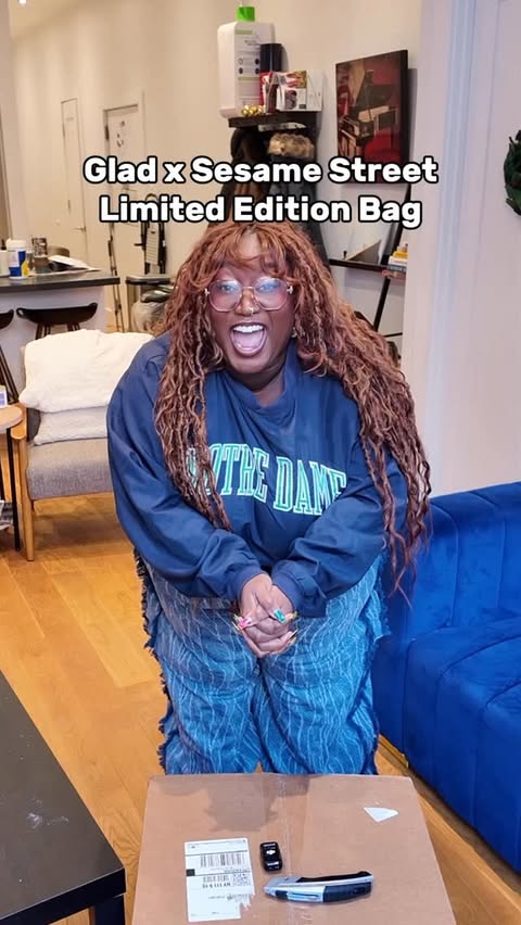 Instagram post by @angel_edme for Sesame Street. Caption reads: [...] to do… 😭😂❤️

@gladproducts and....