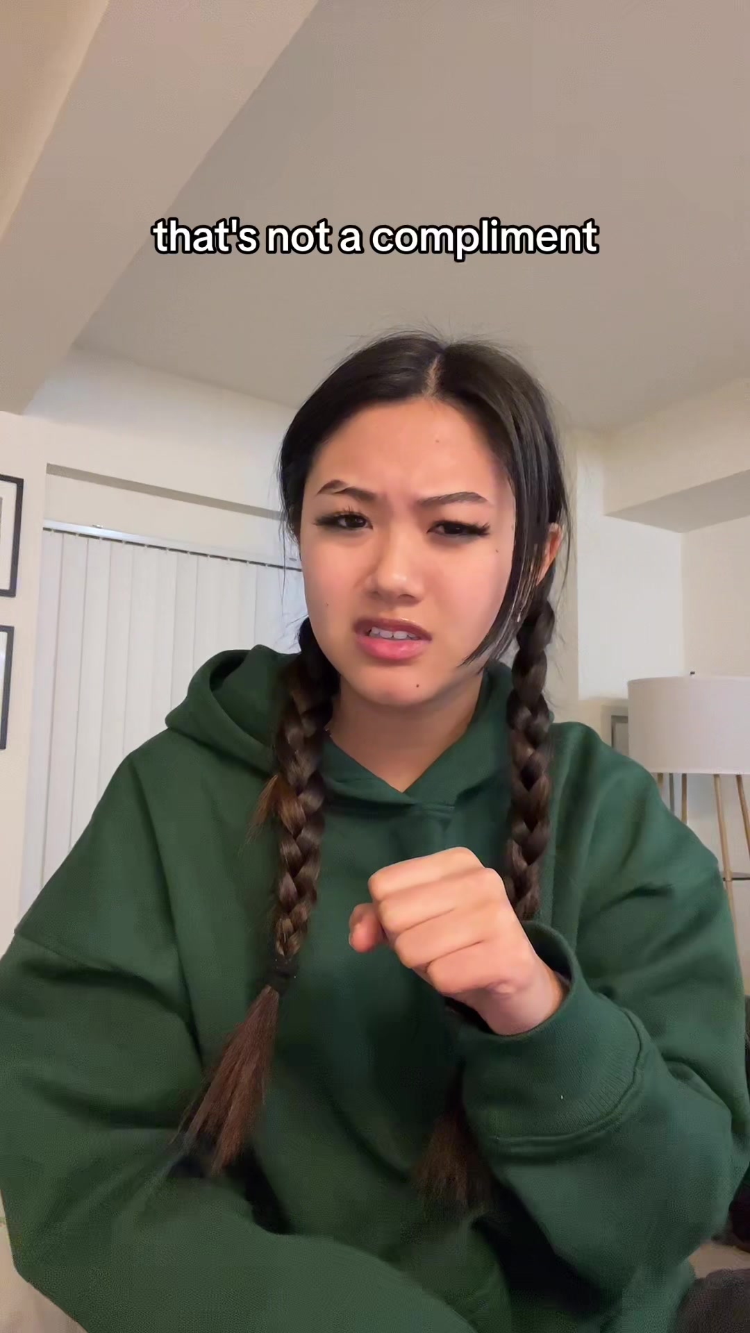 TikTok post by @melaniexlu for Hours. Caption reads: [...] not 19 freshman in college 🤣🤣 #asl @Hours .