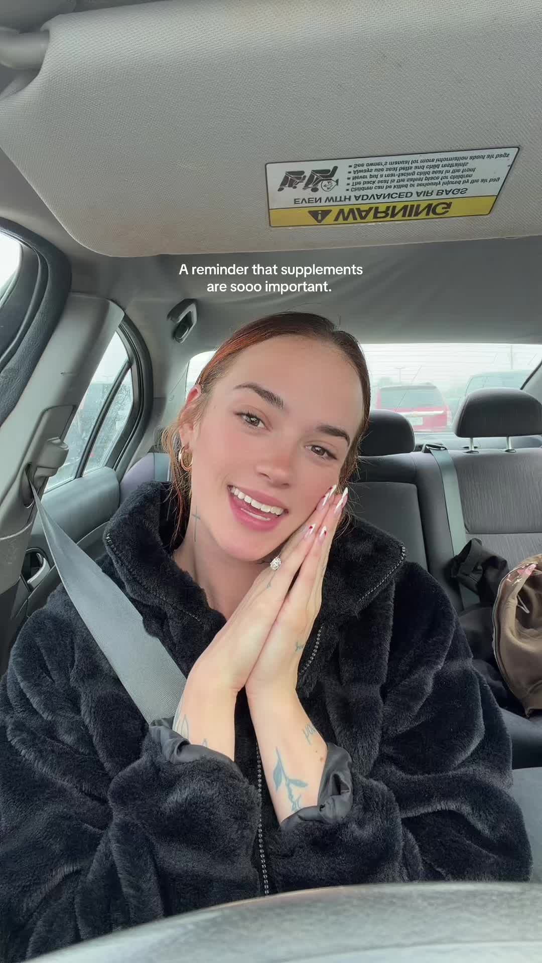 TikTok post by @katyy.32 for Nutricost. Caption reads: @Project AD Nutrition @Nutricost.