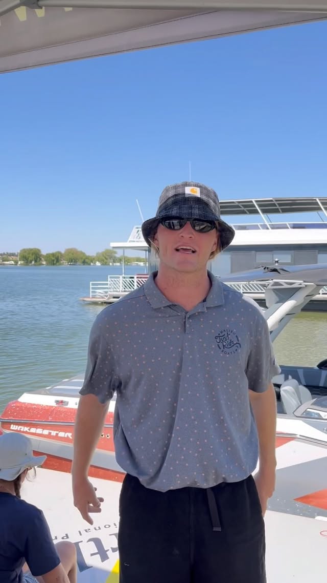 Instagram post by @malibuboatsau for Liquid Force. Caption reads: We want you to ride with the @liquidforceaustralia....