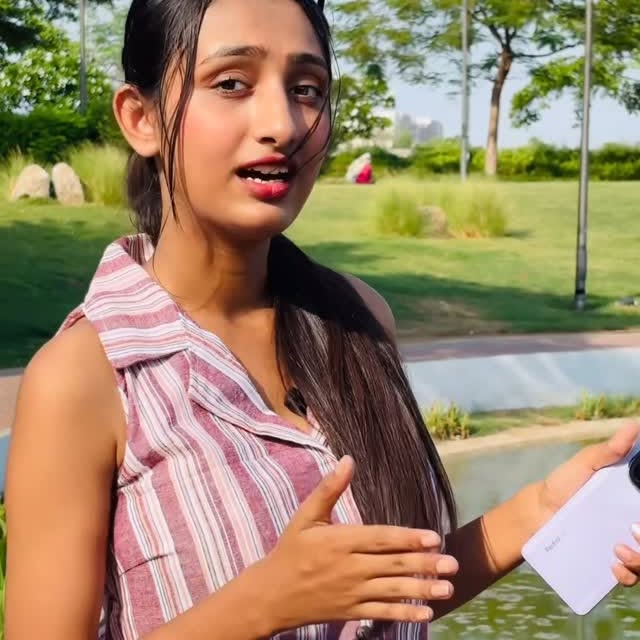 Instagram post by @___shivanigupta__ for Xiaomi India. Caption reads: Tossed in my bag, caught in the rain, covered in....