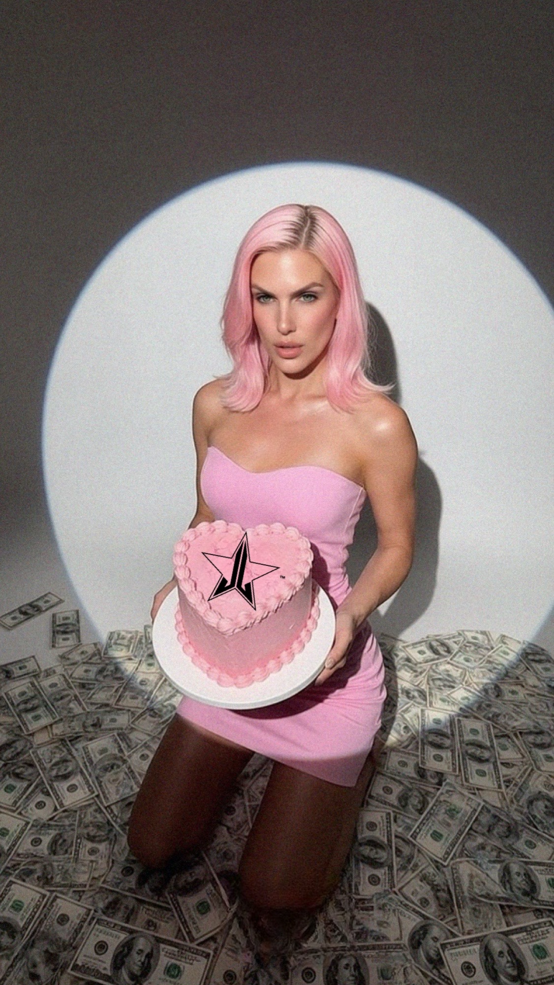 TikTok post by @richlux713 for Jeffree Star Cosmetics. Caption reads: Wow today is 11 years of Jeffree Star Cosmetics....