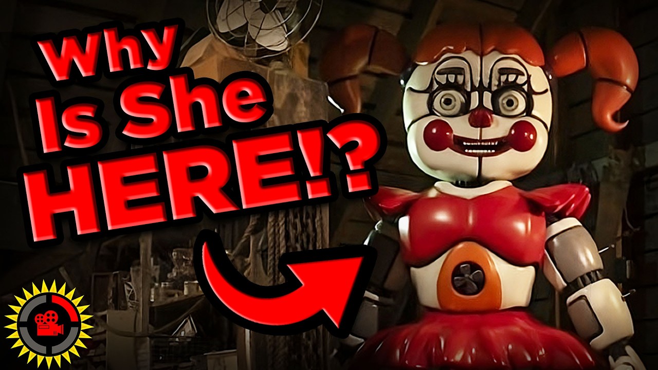 YouTube post by @FilmTheory for Chime. Caption reads: Film Theory: What Did FNAF 2 Even Tell Us About....