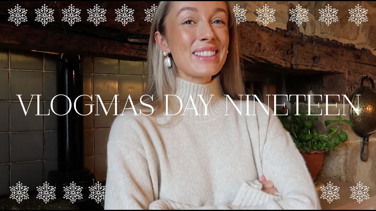 YouTube post by @JosieIrons for Klarna. Caption reads: A Cosy December Day ❄️ Charlie's Alcohol-Free....