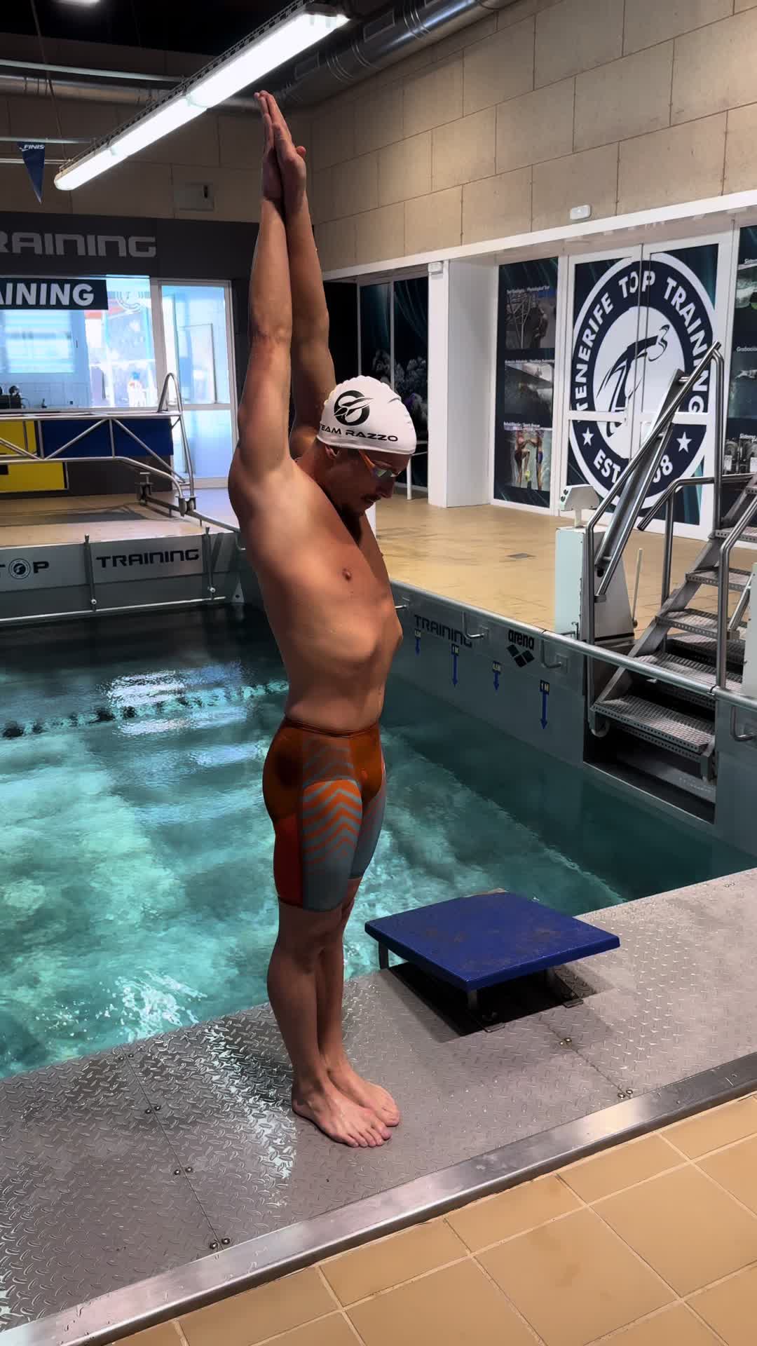 TikTok post by @sterazzo86 for TheMagic5. Caption reads: [...] hold a tight streamline position! 👀....