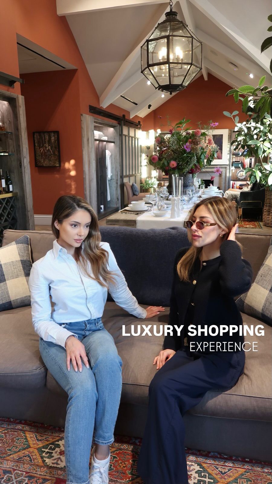 Instagram post by @_sofiavalenzue for Bicester Village. Caption reads: Dream day! Thank you @bicestervillage for hosting....