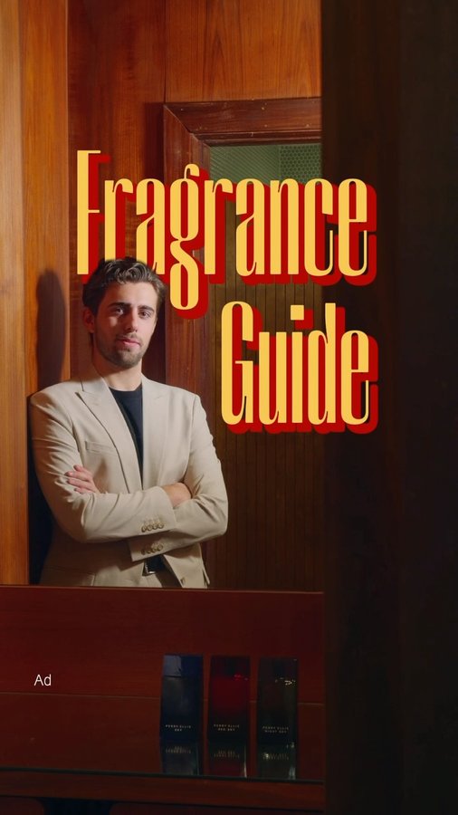 Instagram post by @simon__gold for Perry Ellis. Caption reads: Breaking down the Sky collection from @perryellis....