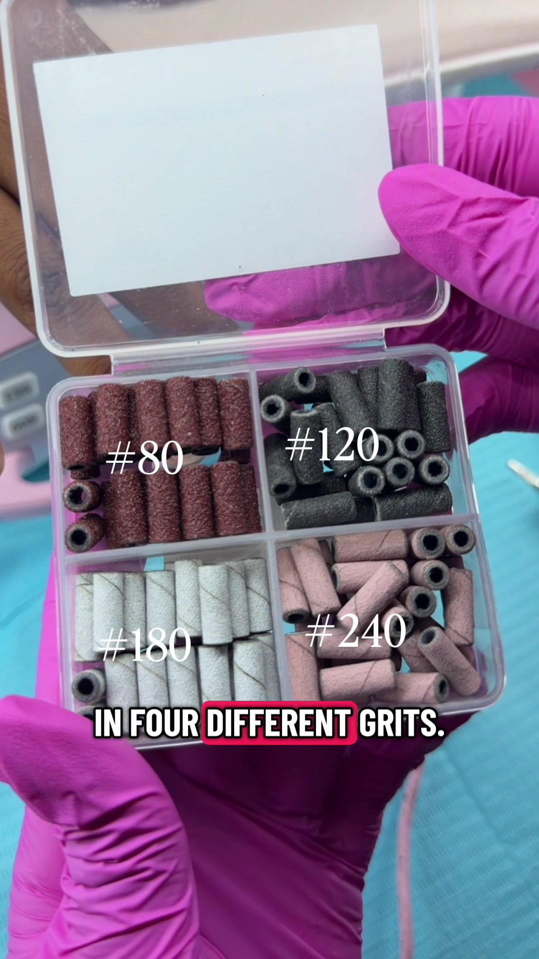 TikTok post by @nxilsbyitzel for Makartt. Caption reads: [...] retention every time! 🙌💅 #nailtech....