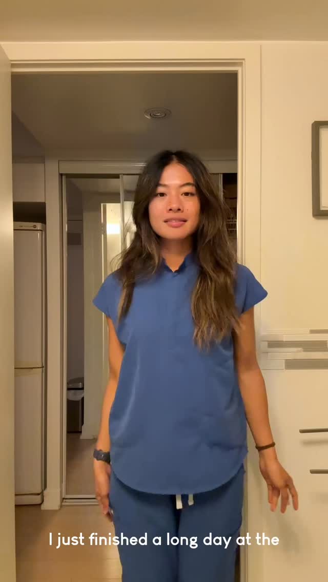 Instagram post by @fromsabyang for Winners. Caption reads: turns out I do own clothes that aren’t scrubs…grab....