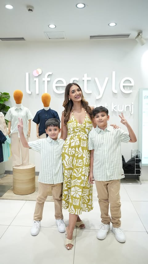 Instagram post by @deekshamishraofficial for Lifestyle Stores. Caption reads: [...] Ambience Mall, Vasant Kunj @lifestylestores....
