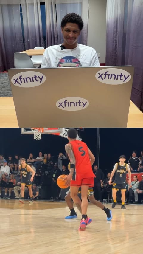 Instagram post by @leek for Xfinity. Caption reads: [...] crafty buckets back in the OTE days 🐐....