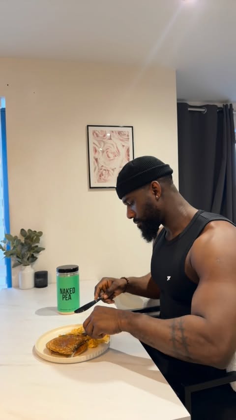 Instagram post by @mr_ankuri for NAKED nutrition. Caption reads: A day at the gym powered by @nakednutrition.....