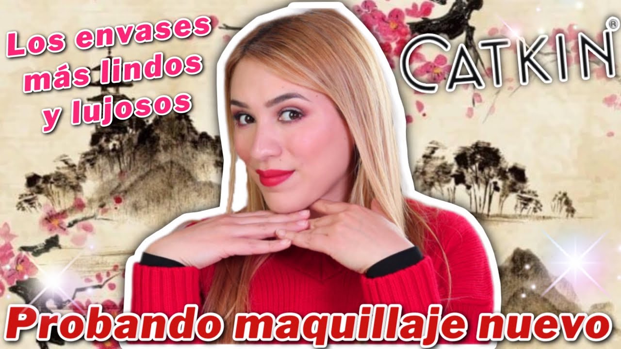 YouTube post by @loveformakeup00 for Catkin. Caption reads: 🔥TRYING OUT MAKEUP WITH THE MOST BEAUTIFUL....