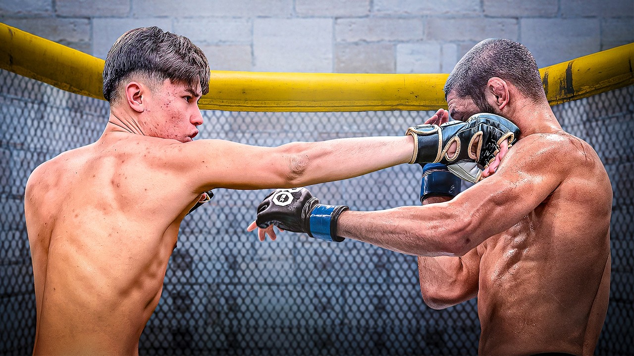 YouTube post by @danielcuttle for XMartial. Caption reads: I Sparred Every Fighter In My MMA Gym.