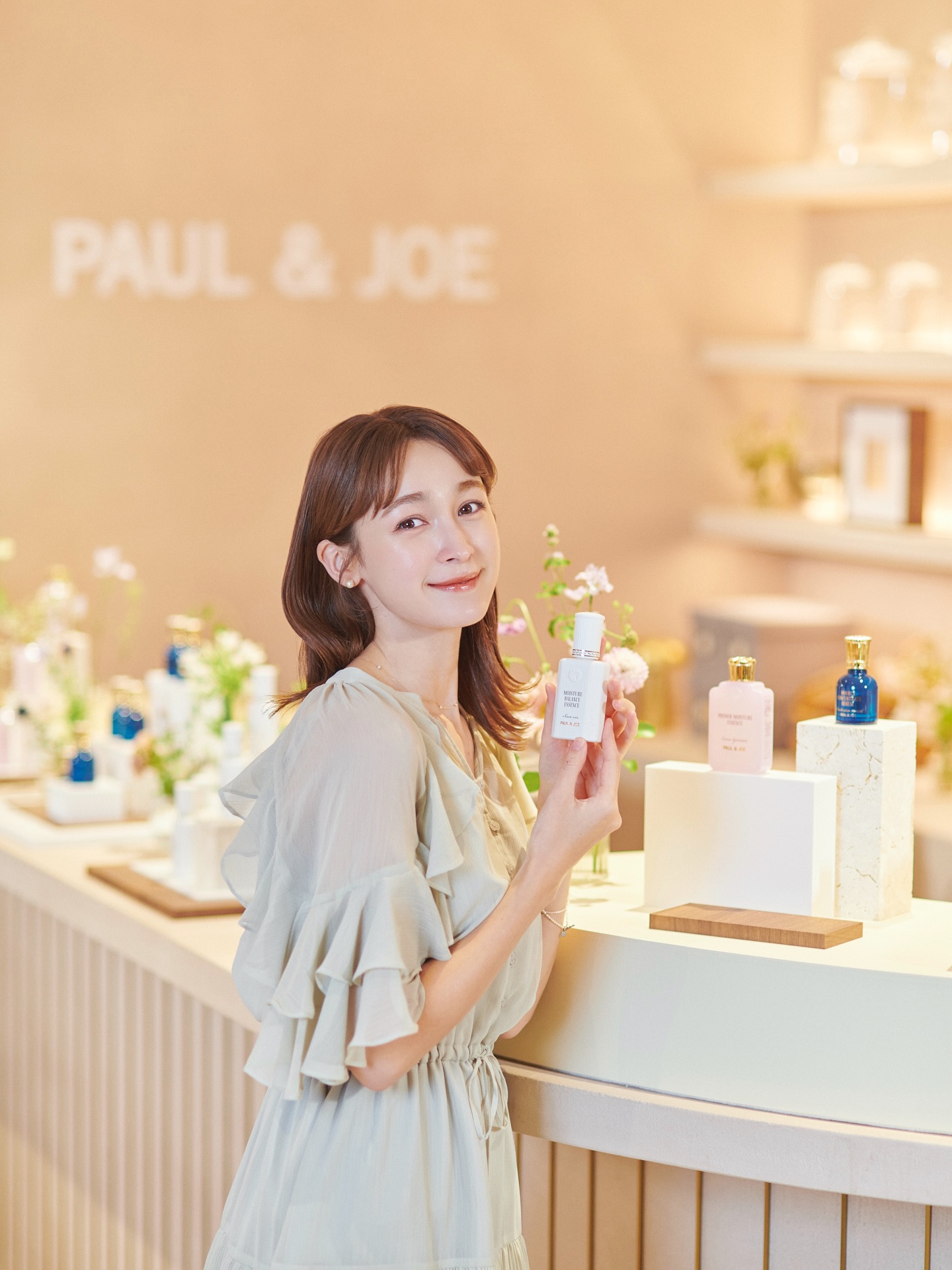 Instagram post by @sachi_fujii_official for PAUL & JOE BEAUTE. Caption reads: PAUL&JOE....