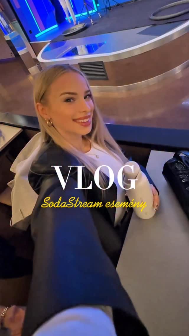 Instagram post by @zsigmond_angii for SodaStream. Caption reads: #reklám Vlog - SodaStream....