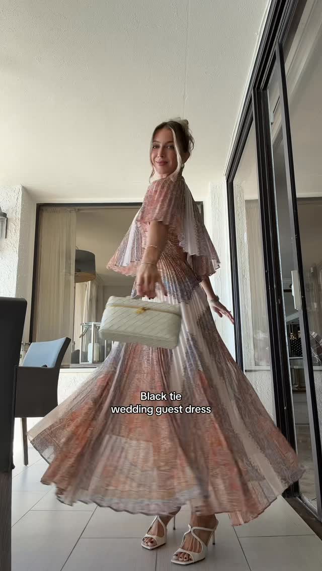 Instagram post by @brookemason for ZIMMERMANN. Caption reads: Obsessed with this dress I feel like a princess....