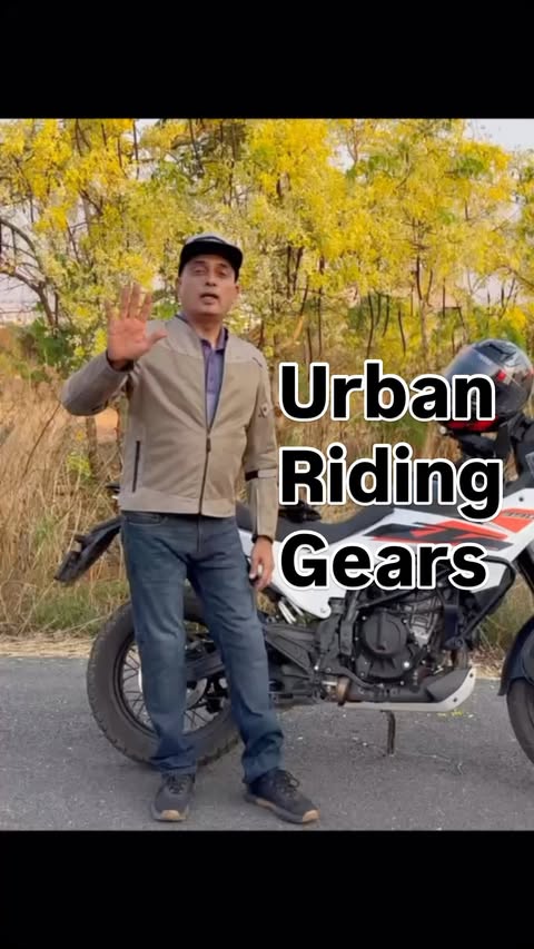 Instagram post by @bigbearbangalore for Reise Moto. Caption reads: [...] riding gear fits in. This setup from Reise....