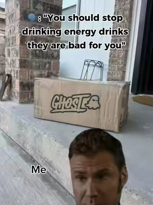 TikTok post by @therealsonofzeus for GHOST® Energy. Caption reads: How about noooooo 😂🤷🏻‍♂️ #ghostenergy....
